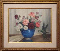 Still Life Oil Painting By Corinne Jackson circa 1935