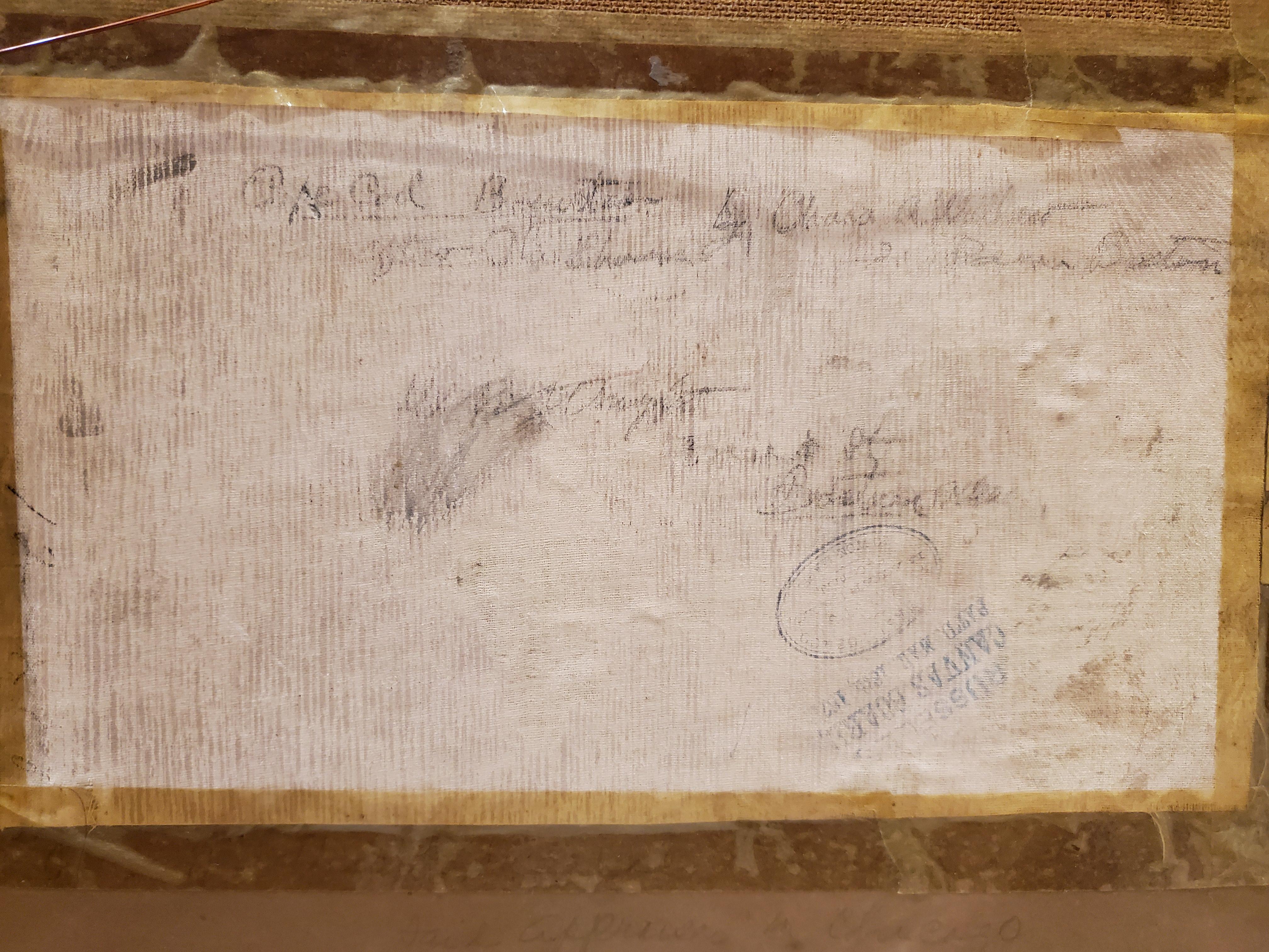 Landschaftsmalerei der White Mountain Area von New Hampshire. 

Dieses Gemälde ist Öl auf Leinwand auf Masonit und misst 12 Zoll hoch und 18 Zoll breit. 

Im Rahmen misst dieses Gemälde 17::5 Zoll hoch und 23::5 Zoll breit. 

Verso bezeichnet.