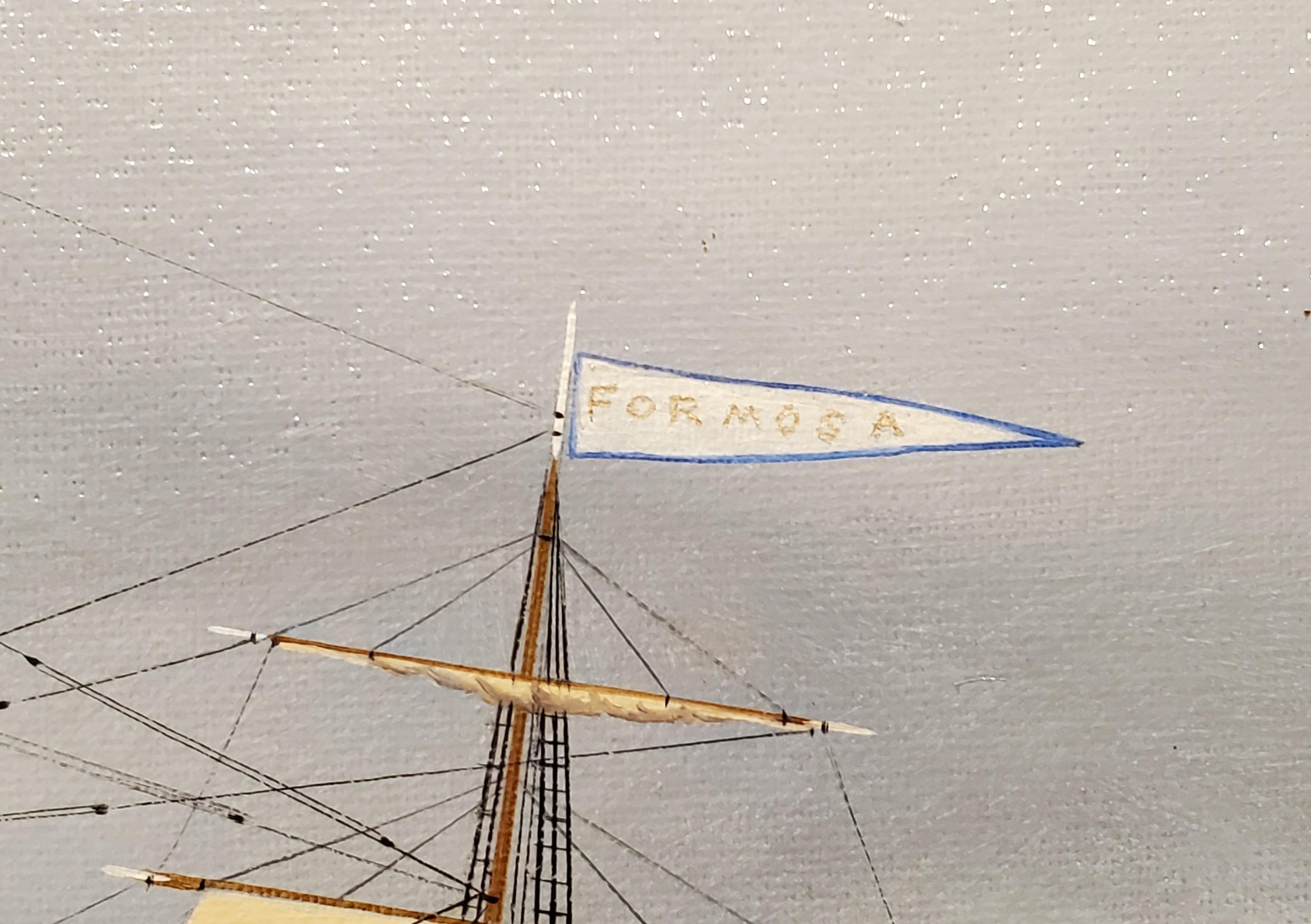 The Formosa A Ship At Sea signed by R. Jordan 3