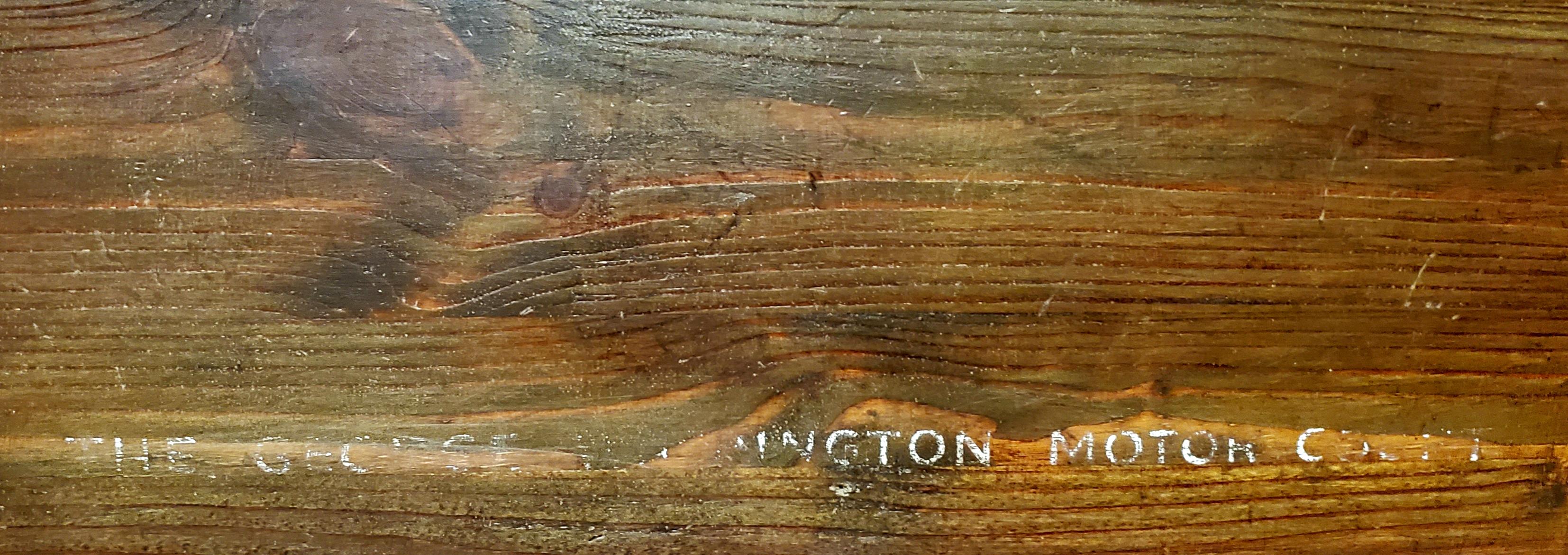 George Washington:: Motorhandwerk mit Adler und Schild von Paul Kitchen 8