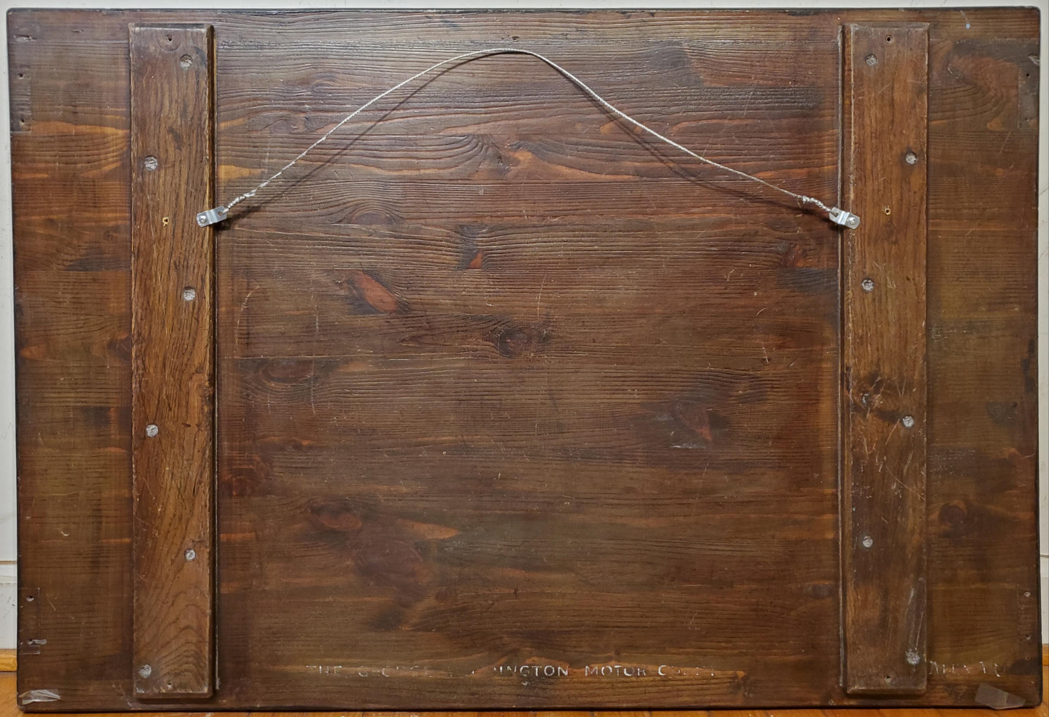 George Washington:: Motorhandwerk mit Adler und Schild von Paul Kitchen 7