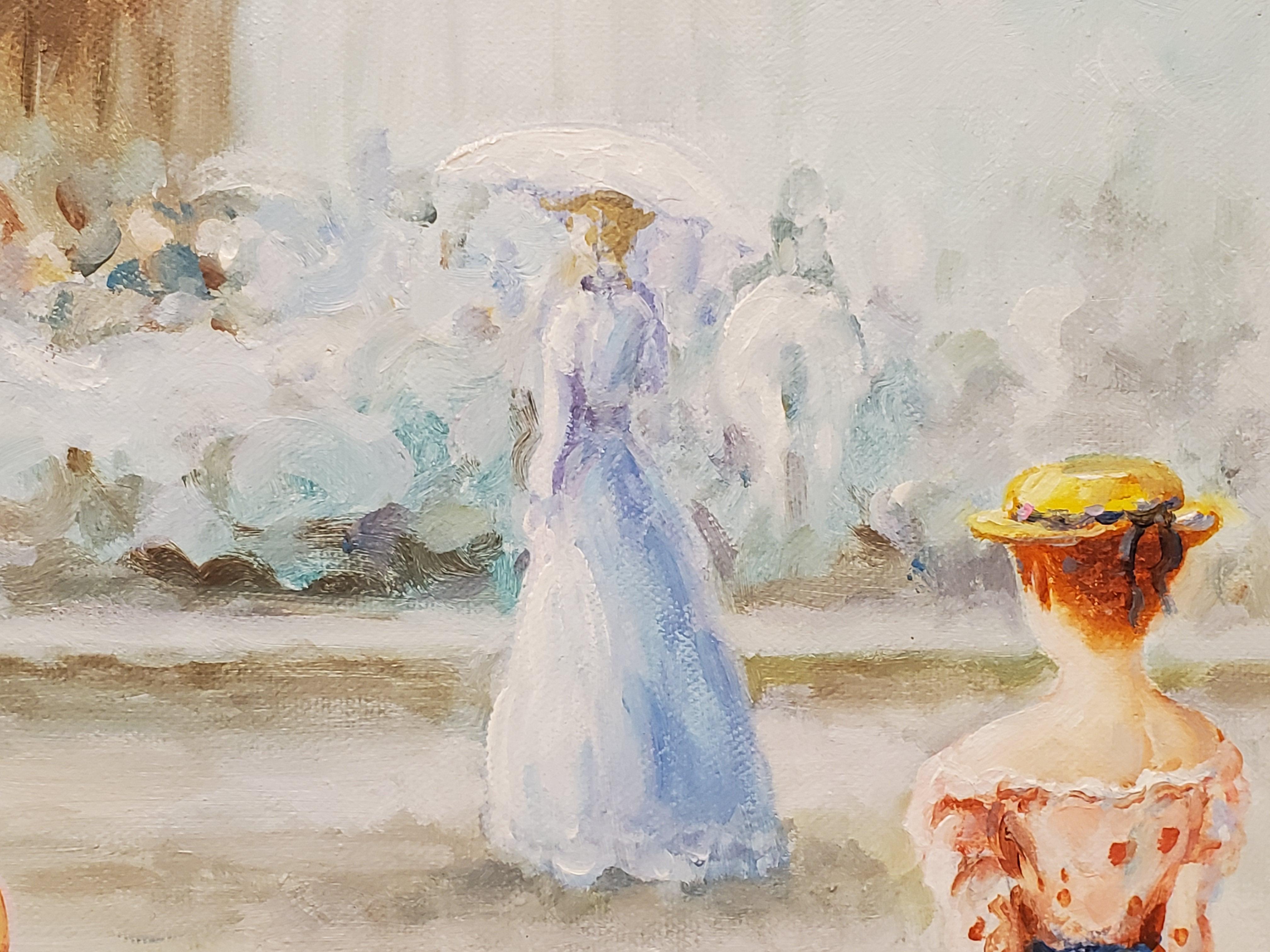 Families At The Carousel von J. Rey Huston 7