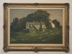 Bryant Chapin "The White Farm in Spring" Landscape circa 1915