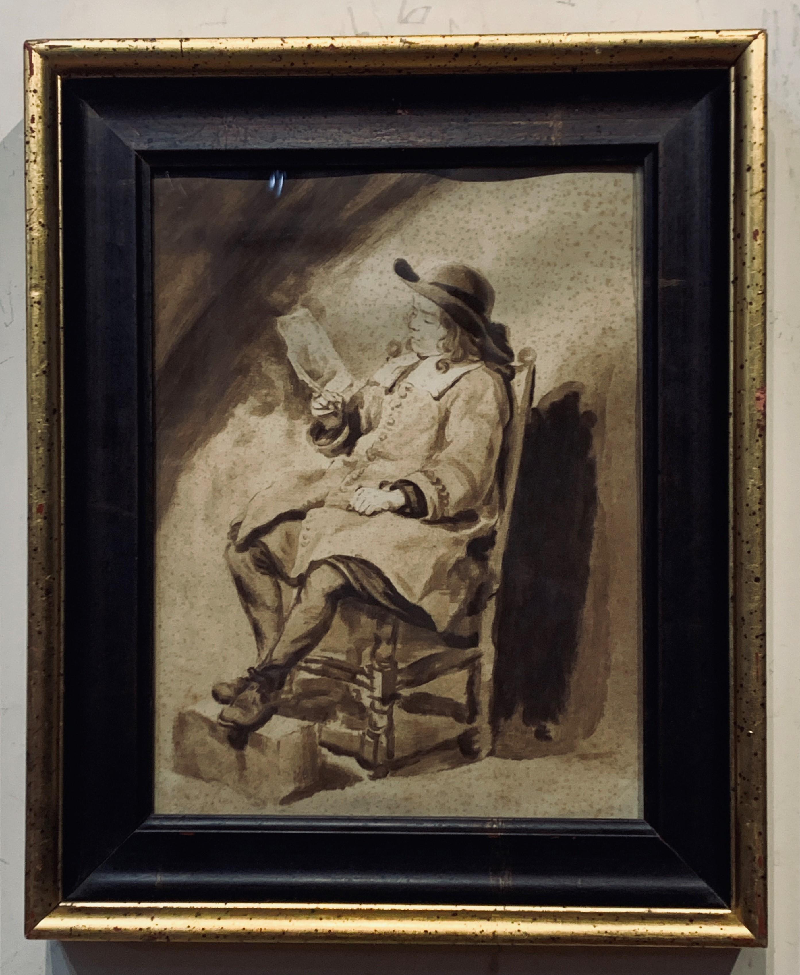 Jurriaan Cootwyk, Dutch 1712-1770 Dutch Man in a Chair 1