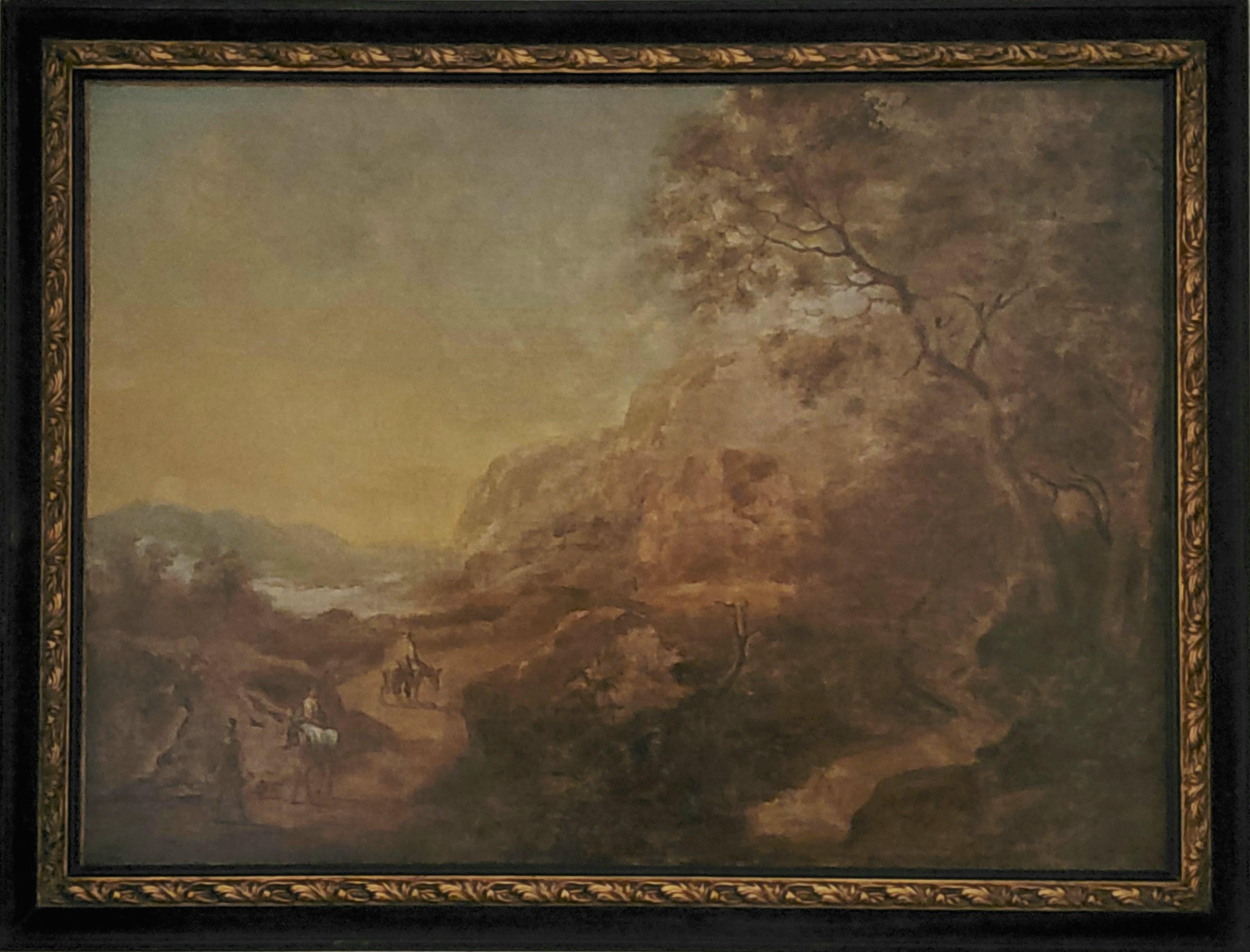 Old Master Landscape by a Follower of Jan Both - Painting by (After) Jan Both