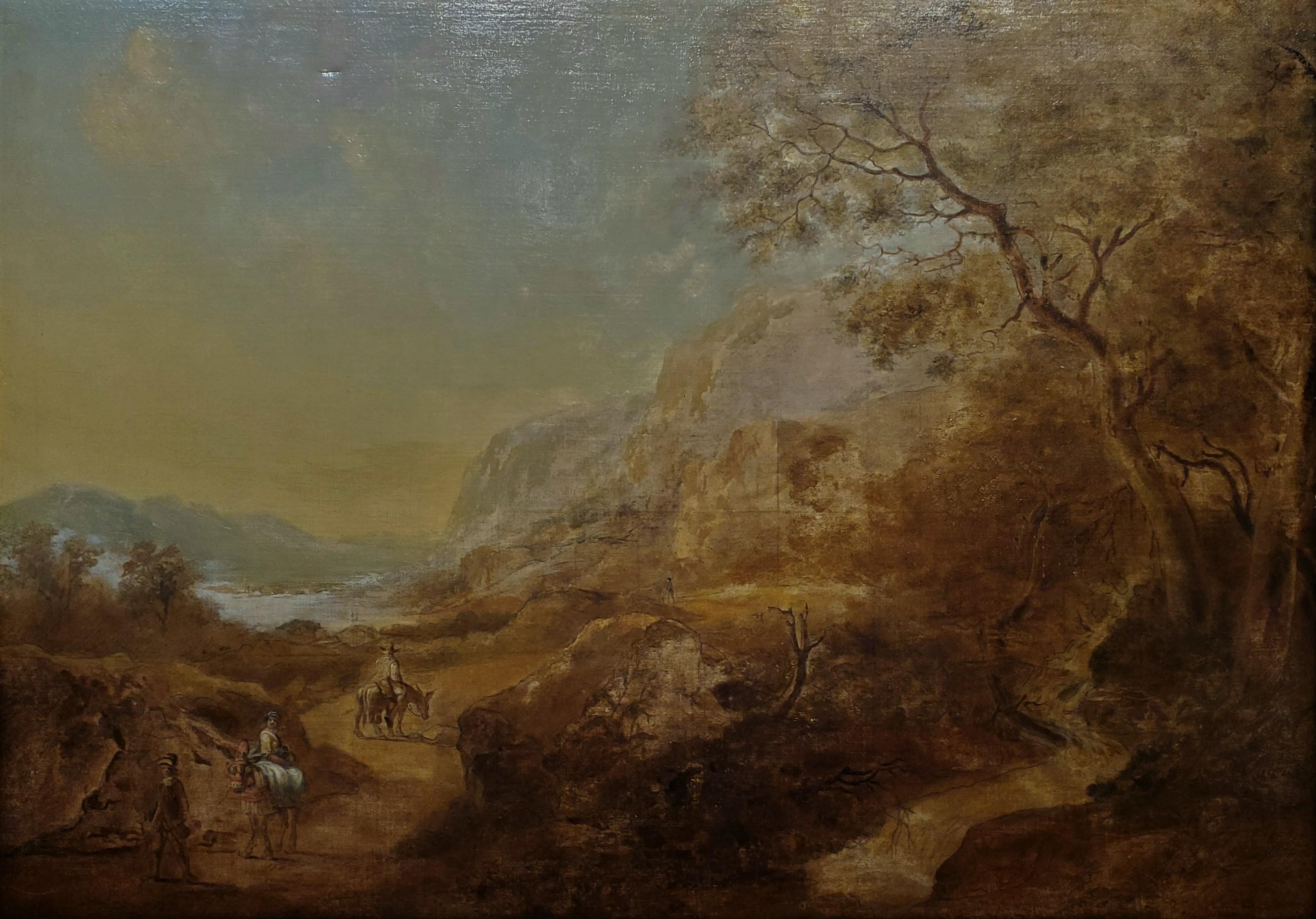 (After) Jan Both Landscape Painting - Old Master Landscape by a Follower of Jan Both