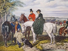 The Fox Hunt signed by T. G. Pollard