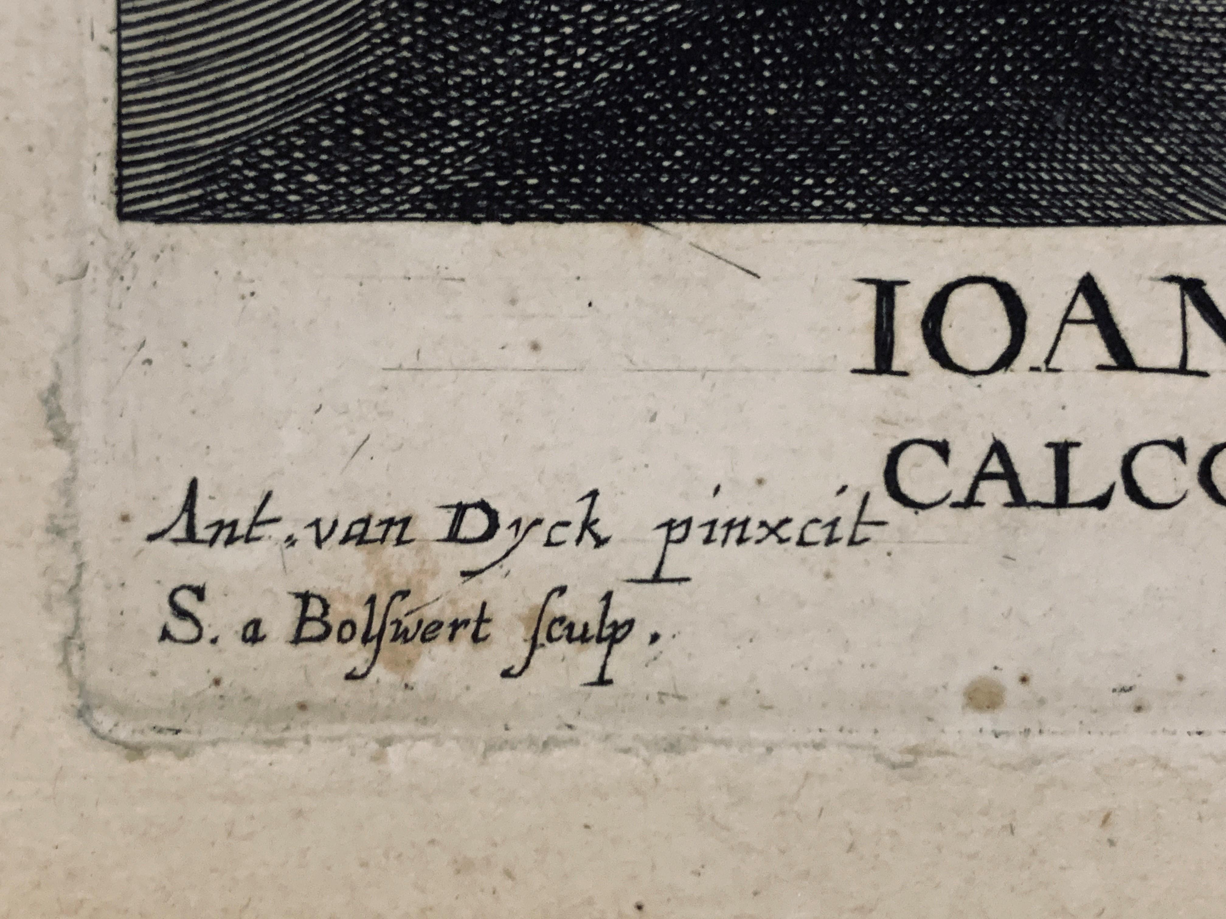 Según Anthony Van Dyke, par de grabados de Barbe y Poellenburgh, s. XVII 1