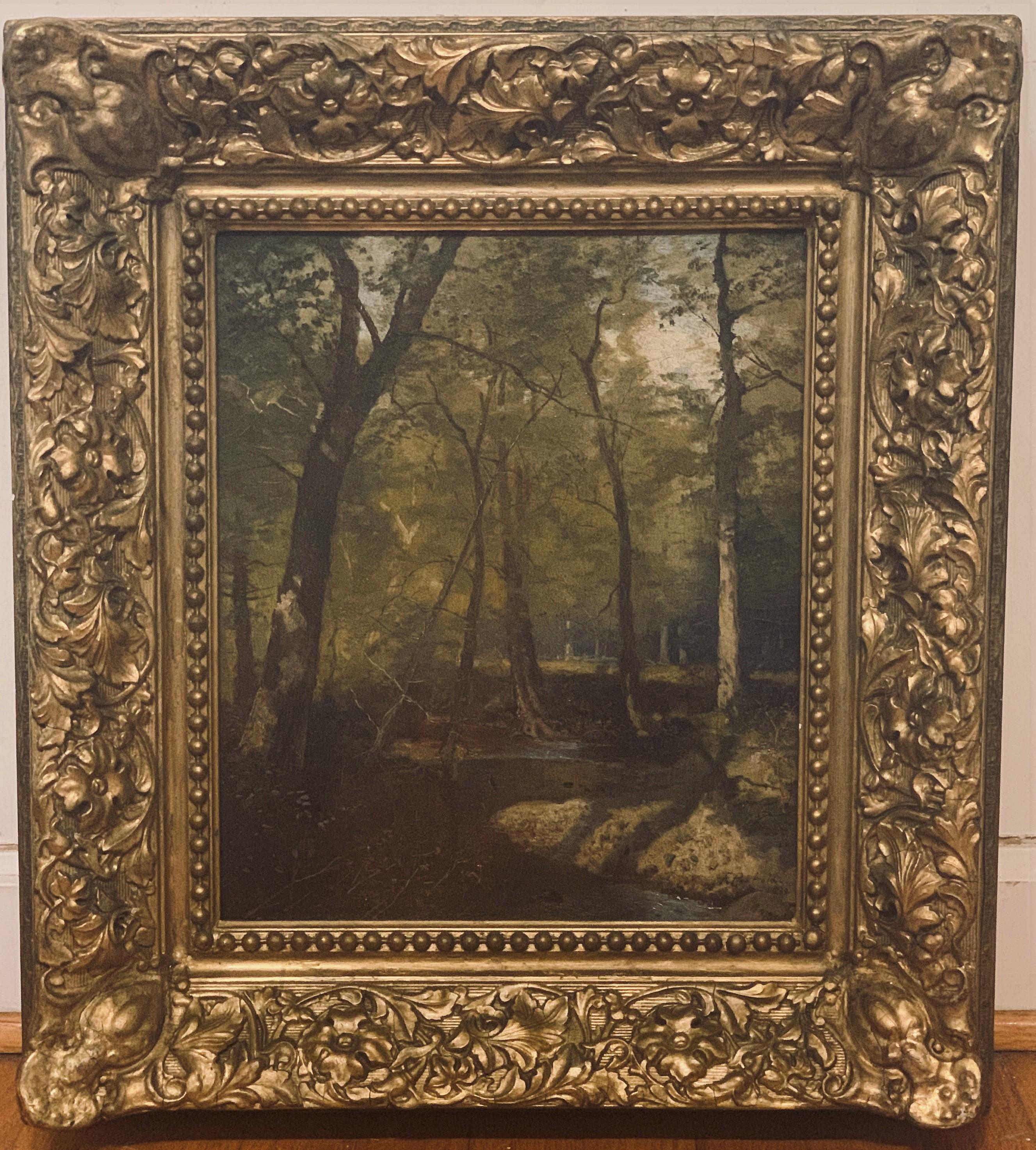 Oil on canvas, fully signed and dated 1889 lower right 14