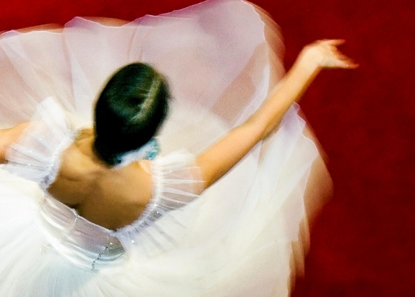 Dancer- Signed limited edition still life print, Red, Dance, Contemporary - Photograph by Ian Sanderson