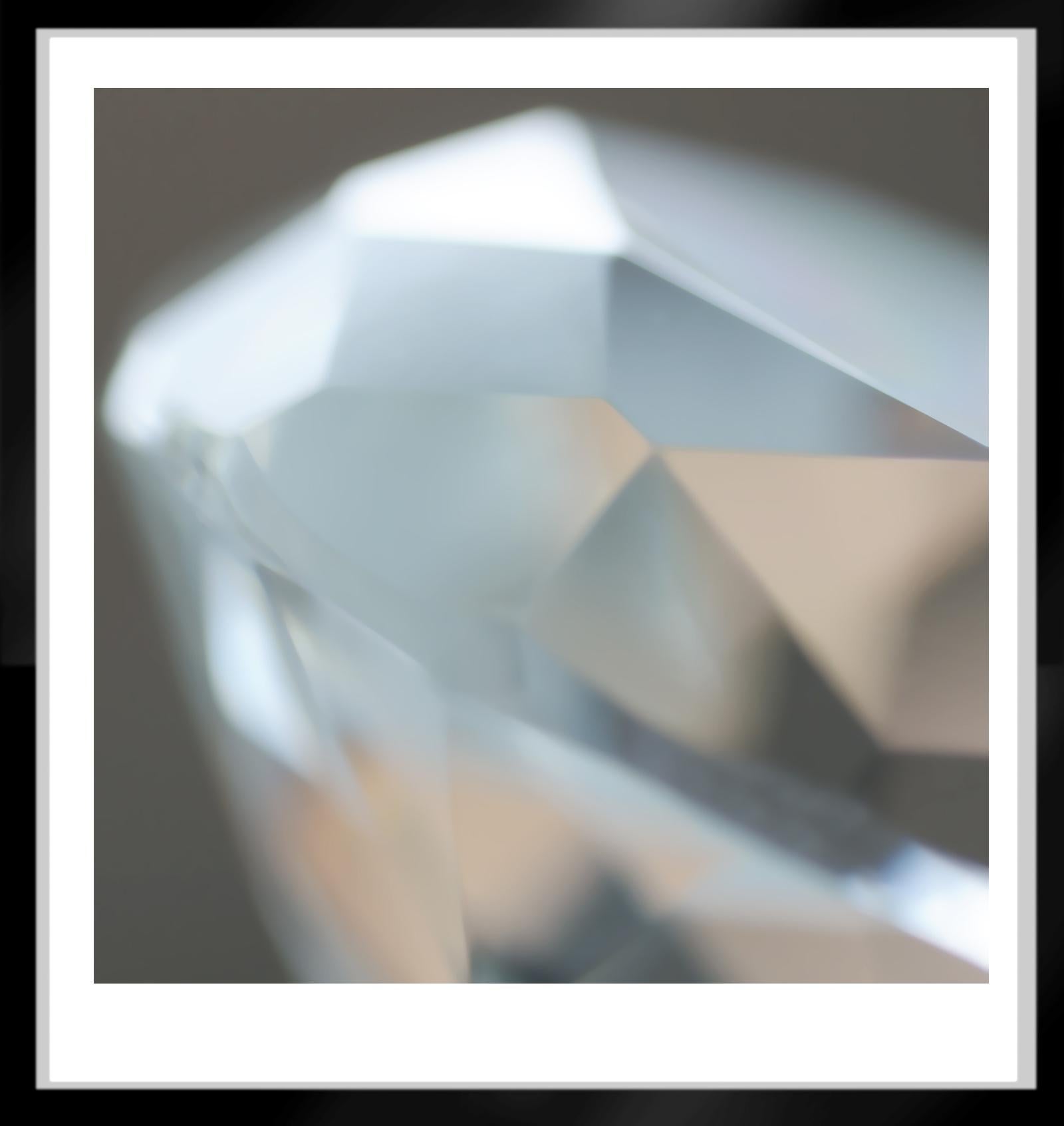 Bling 11 -Signed limited edition contemporary print , Color Photo, square white - Abstract Photograph by Michael Banks