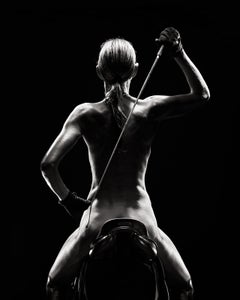 Saddle, Whip, Nude-Signed limited edition nude fine art print, Contemporary