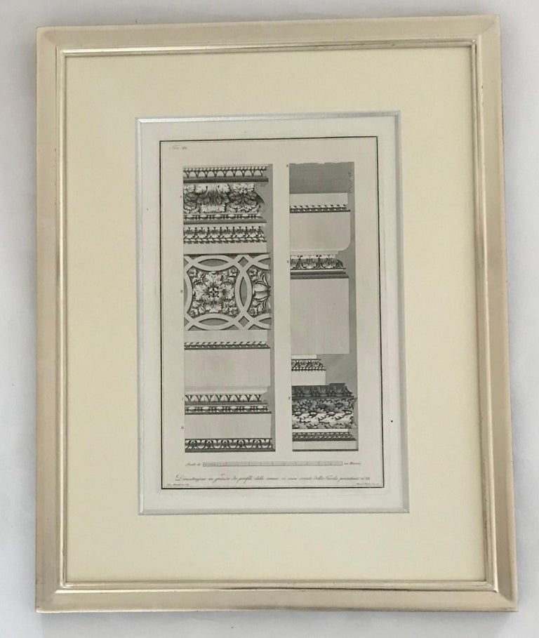 Architectural designs. A set of nine architectural engravings. For Sale 5
