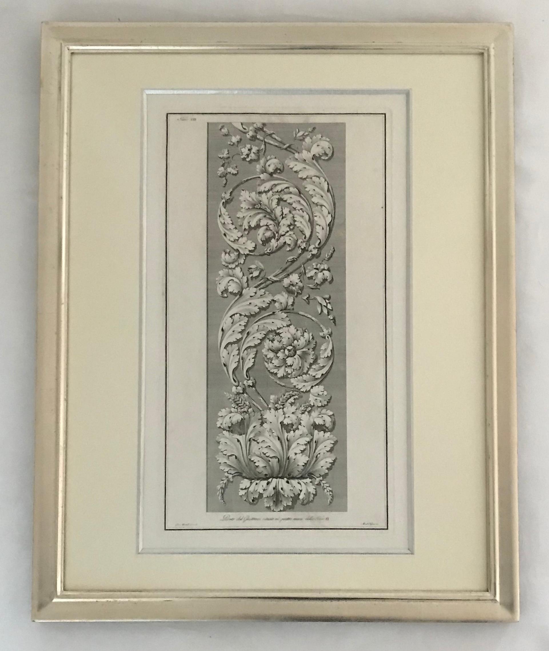 Architectural designs. A set of nine architectural engravings. For Sale 10