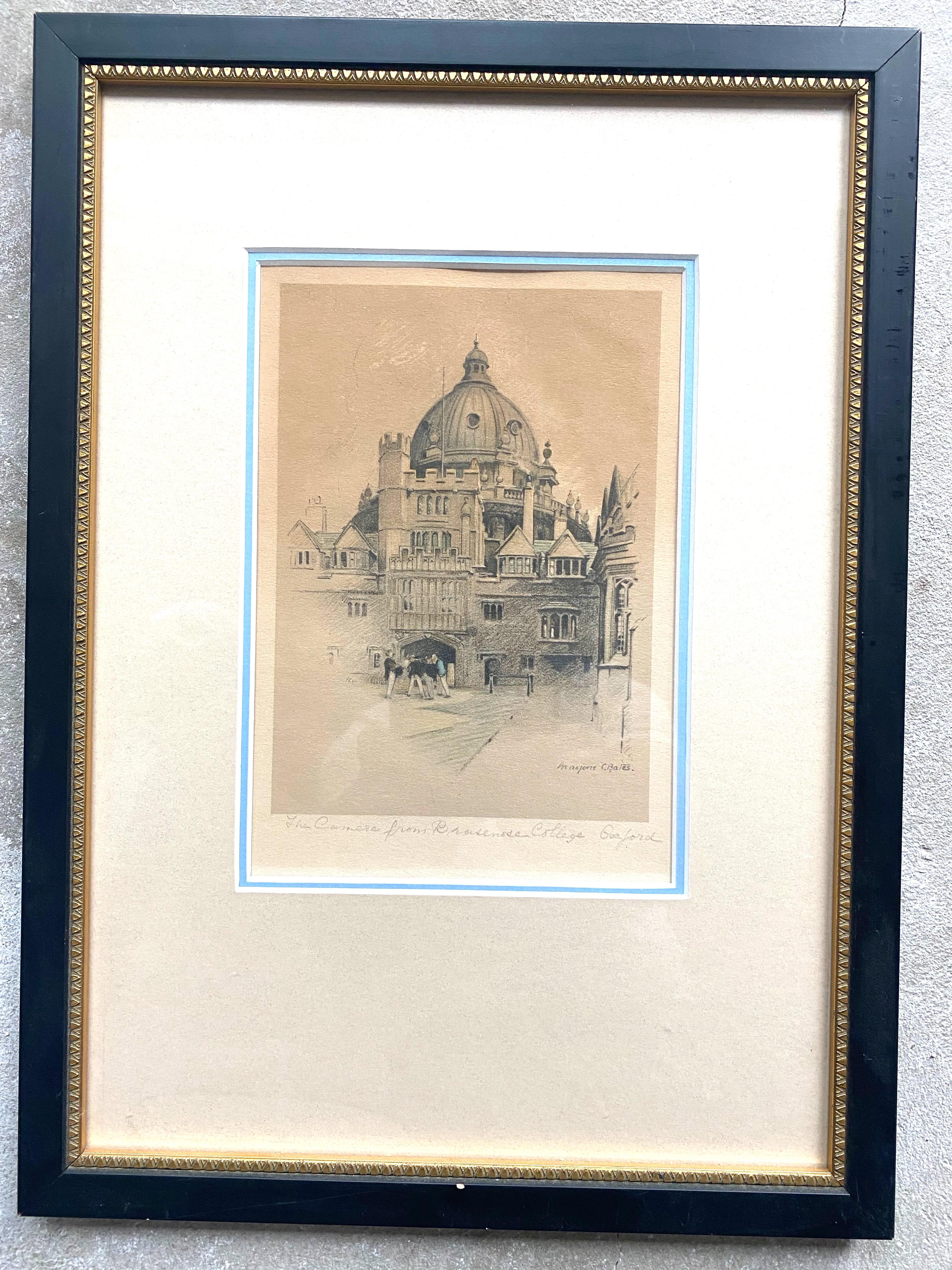  Works: Original Painting, Handmade artwork, One of a Kind
Medium: Ofort on Paper,
Year: 1900-1950,
Style: Realism, 
Subject: Cityscape,
Size: 8