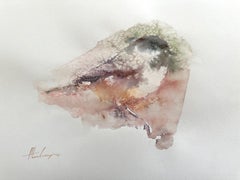 Chickadee, Vogel, Aquarell, handgefertigtes Gemälde, Unikat