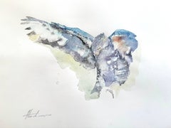 Eagle, Bird, Watercolor on Paper, Handmade Painting, One of a Kind