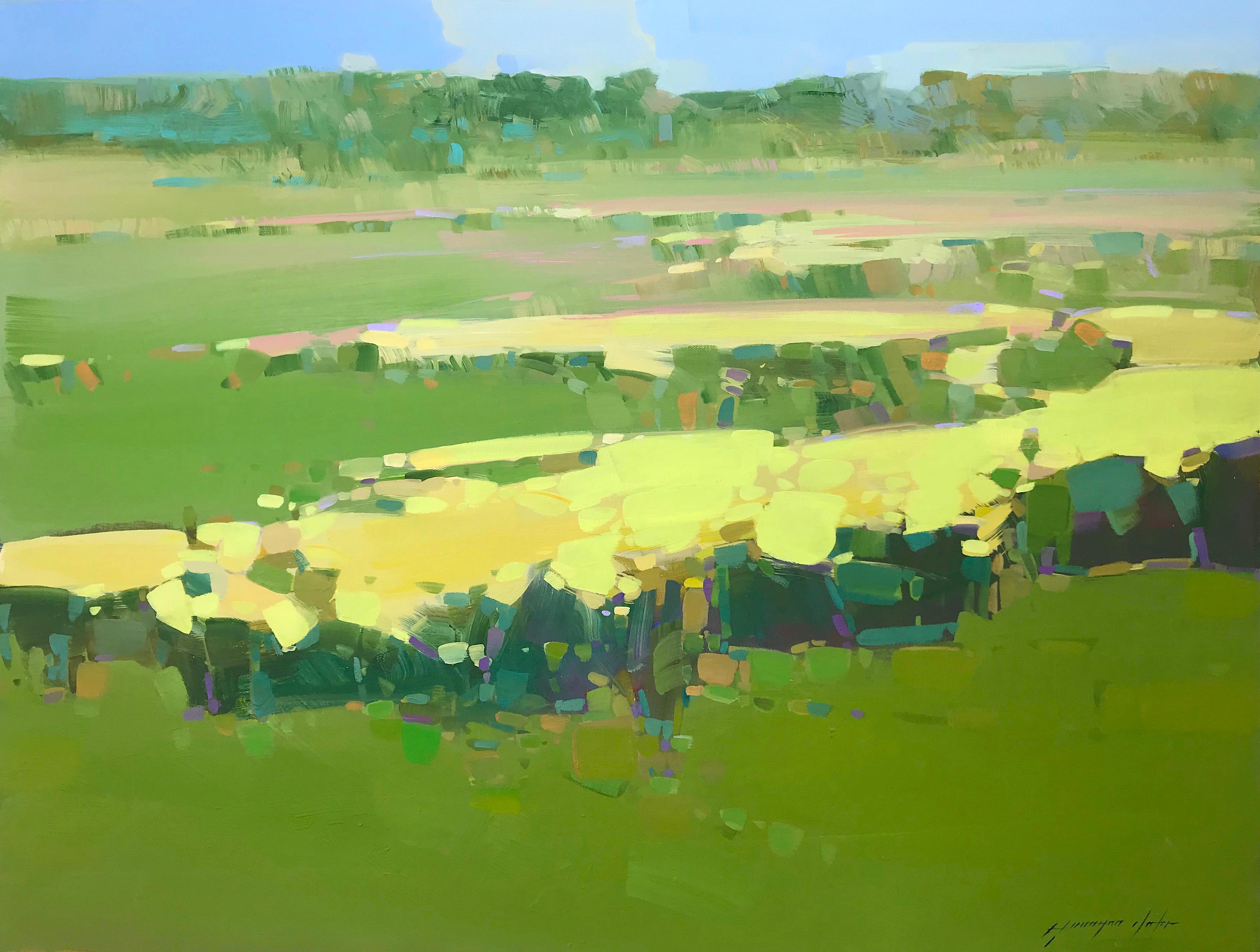 Vahe Yeremyan Landscape Painting - Vibrant Summer
