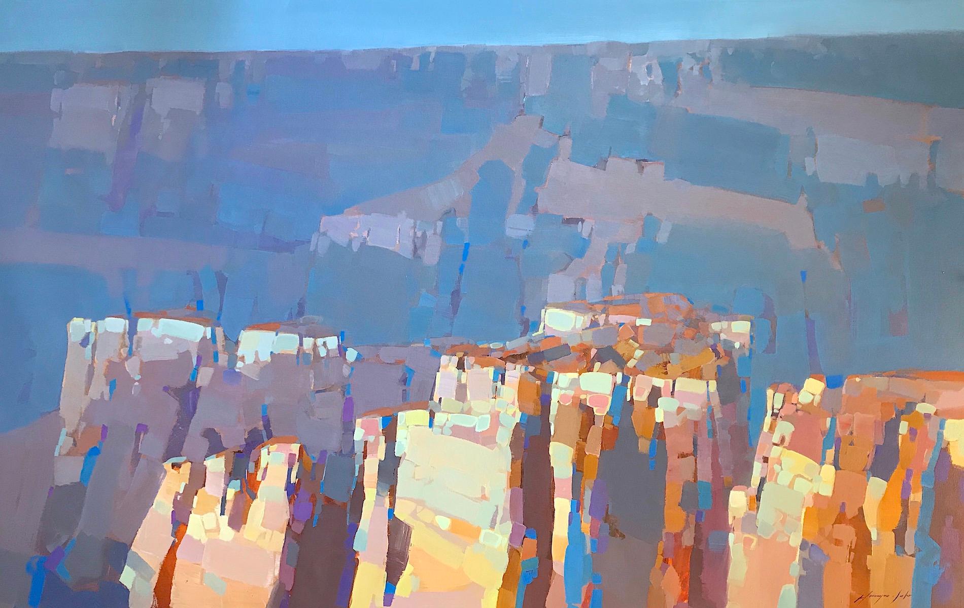Grand Canyon - Painting by Vahe Yeremyan