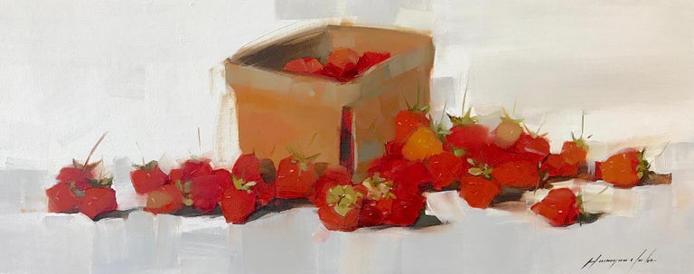 Vahe Yeremyan Still-Life Painting - Strawberries