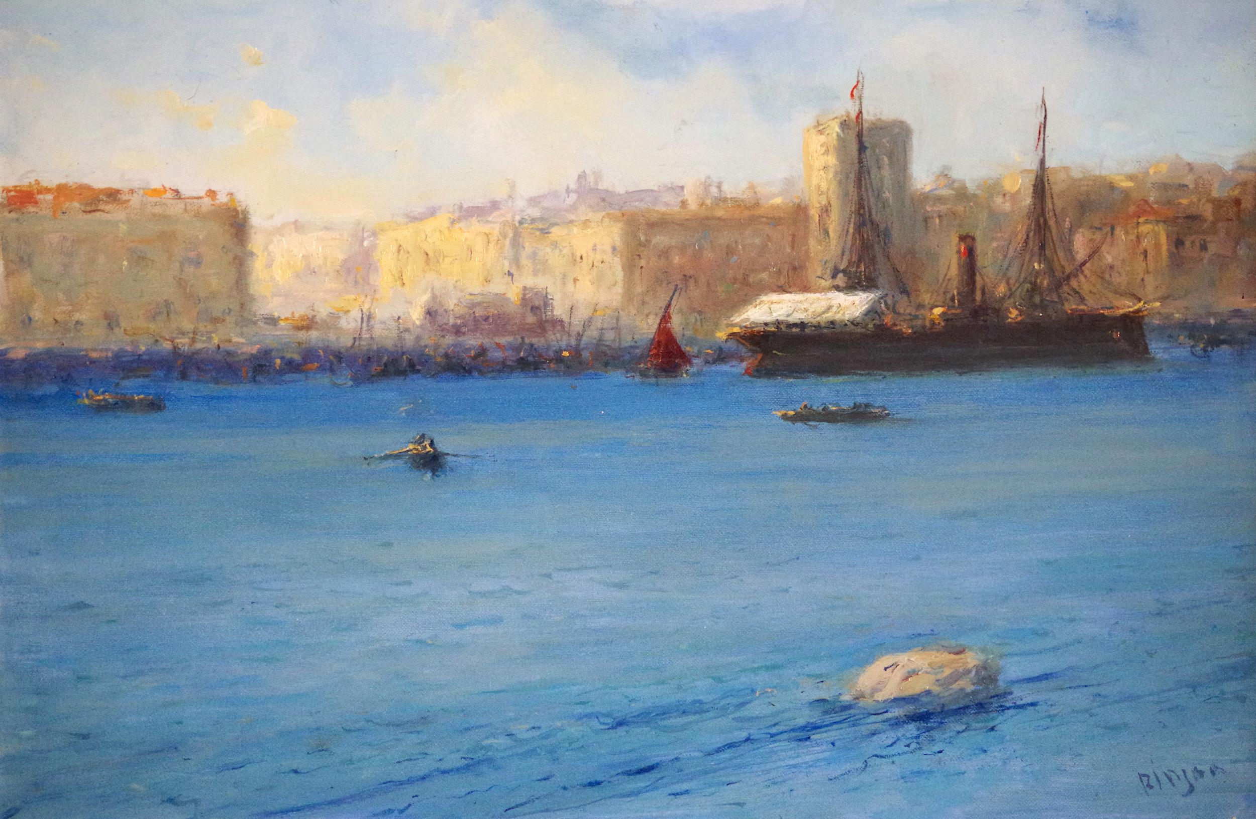 Karen Darbinyan Landscape Painting - Venice Harbor