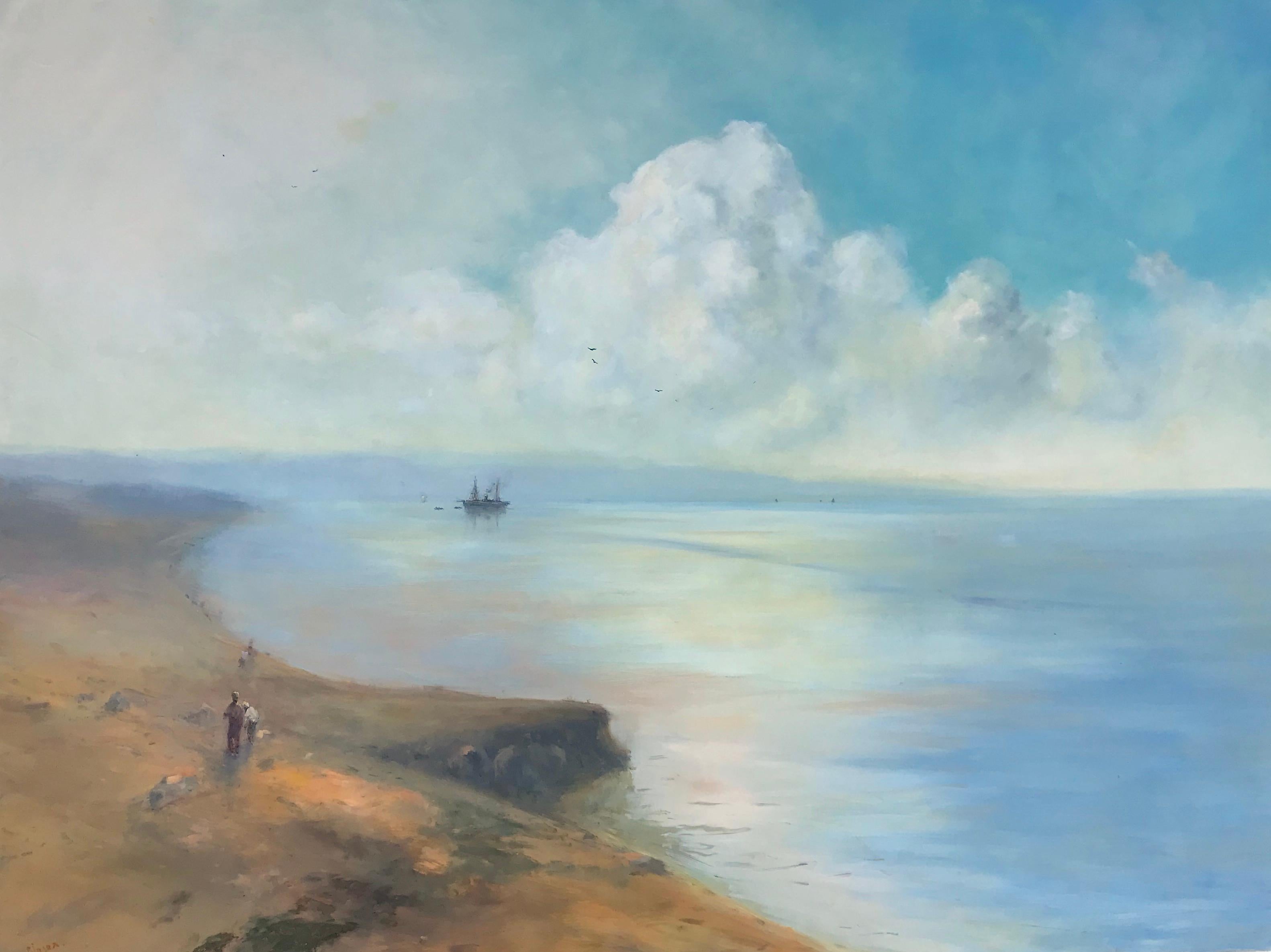 Pacific Ocean - Academic Painting by Karen Darbinyan