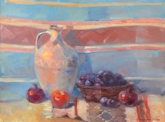 Still Life with Jug, Original oil Painting, One of a kind