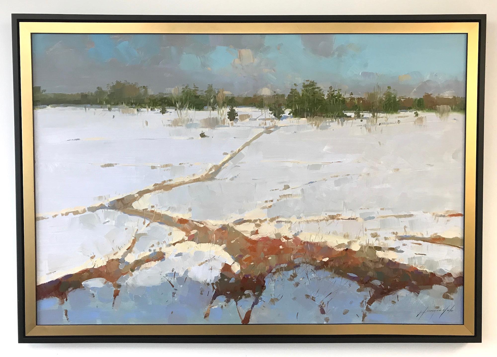 Vahe Yeremyan Landscape Painting - Winter Impression