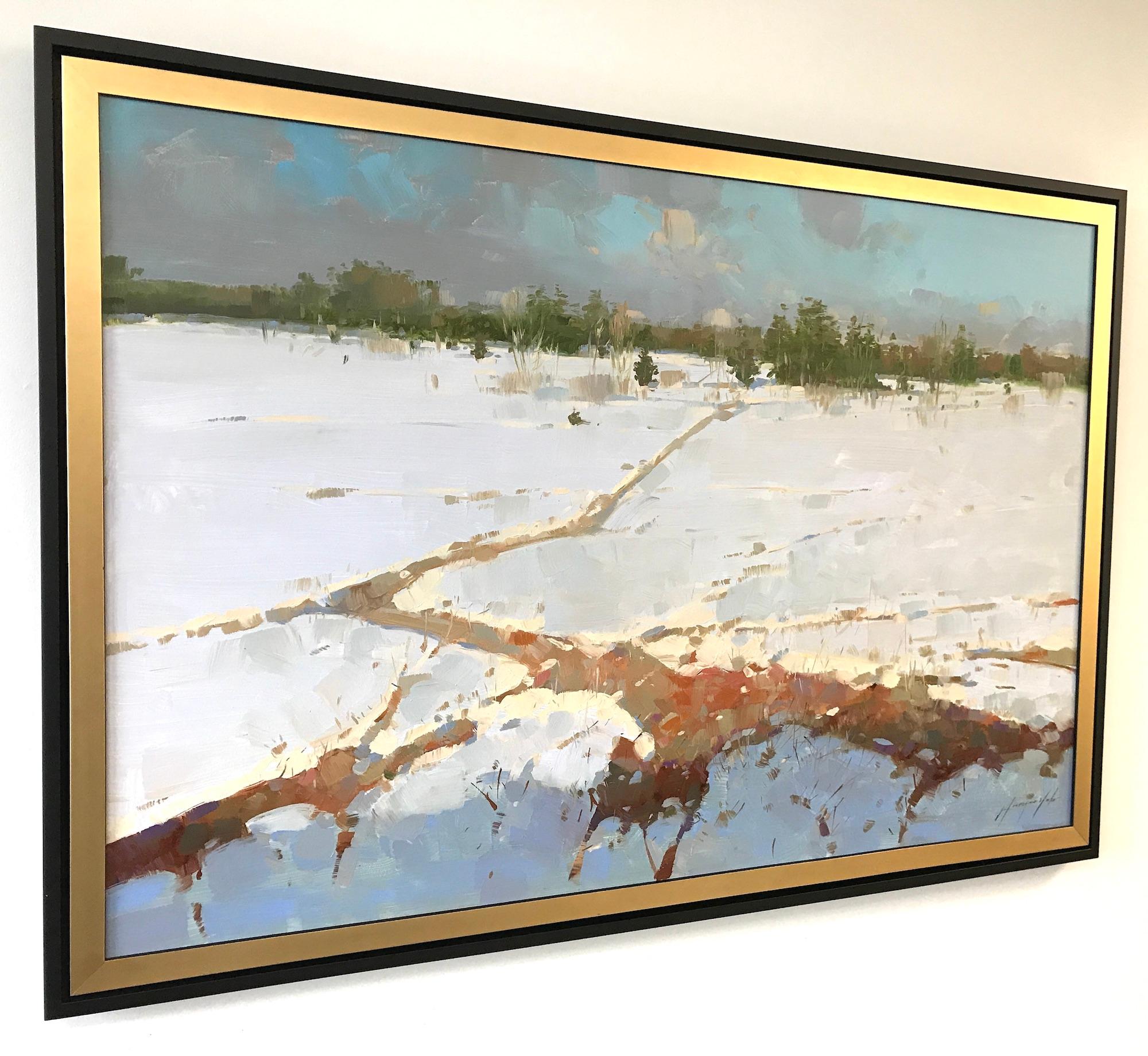 Winter Impression - Painting by Vahe Yeremyan