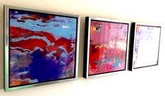 Danse abstraite, peinture originale, prête à être accrochée