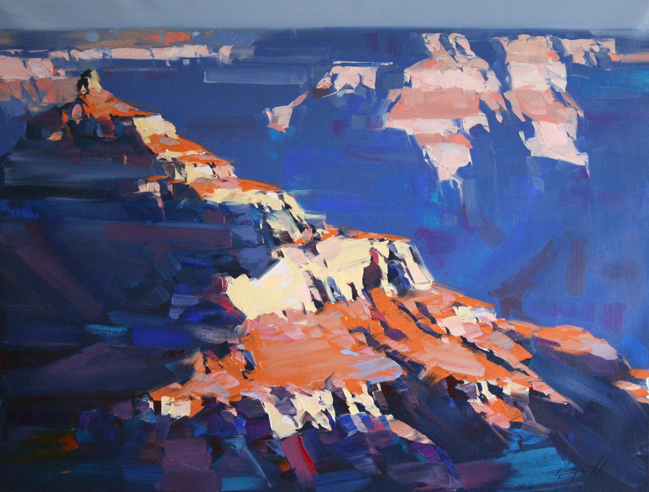 Vahe Yeremyan Landscape Painting - Grand Canyon 