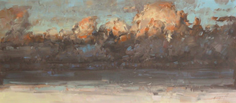 Vahe Yeremyan Landscape Painting - Ocean Clouds