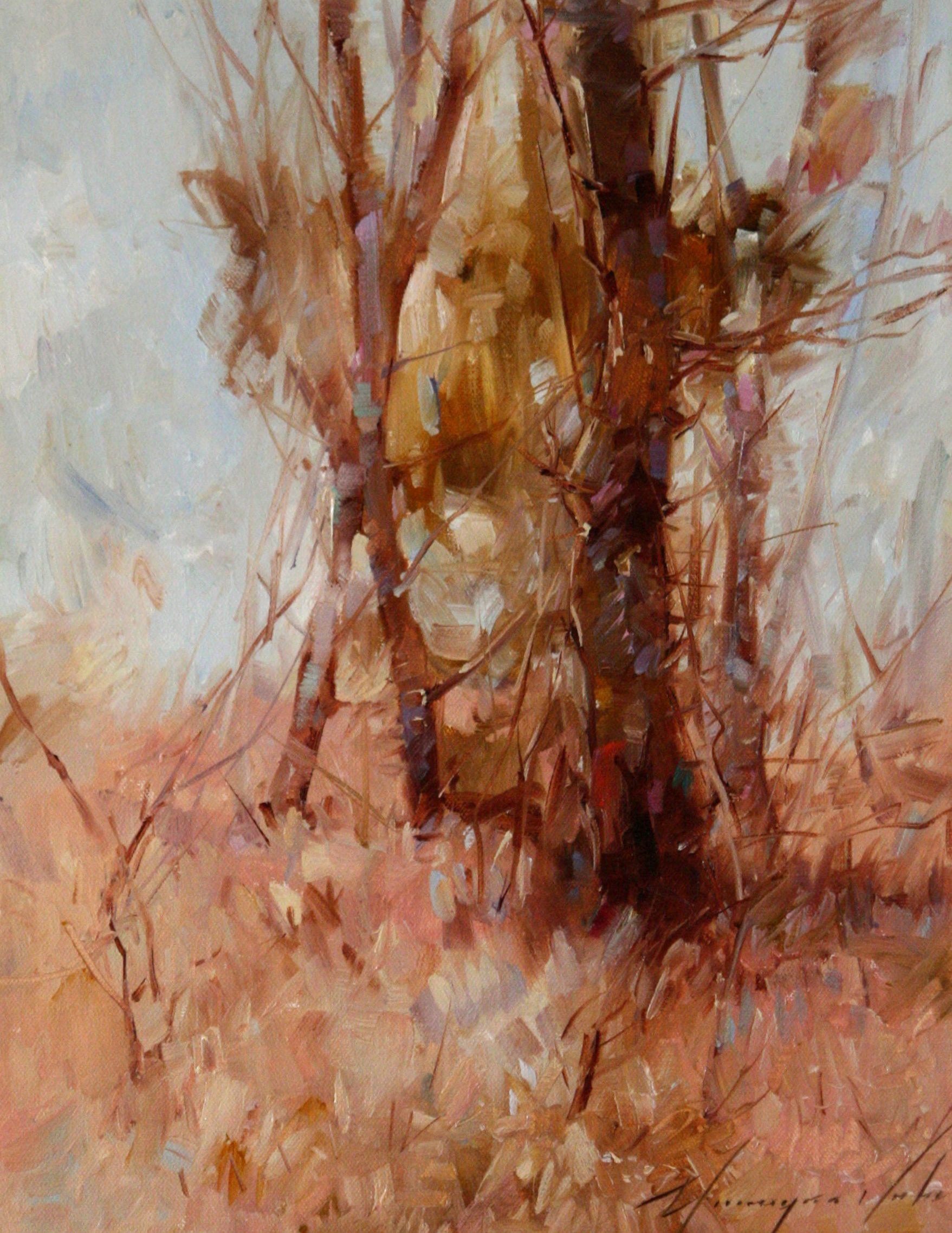 Vahe Yeremyan Landscape Painting - Autumn Trees