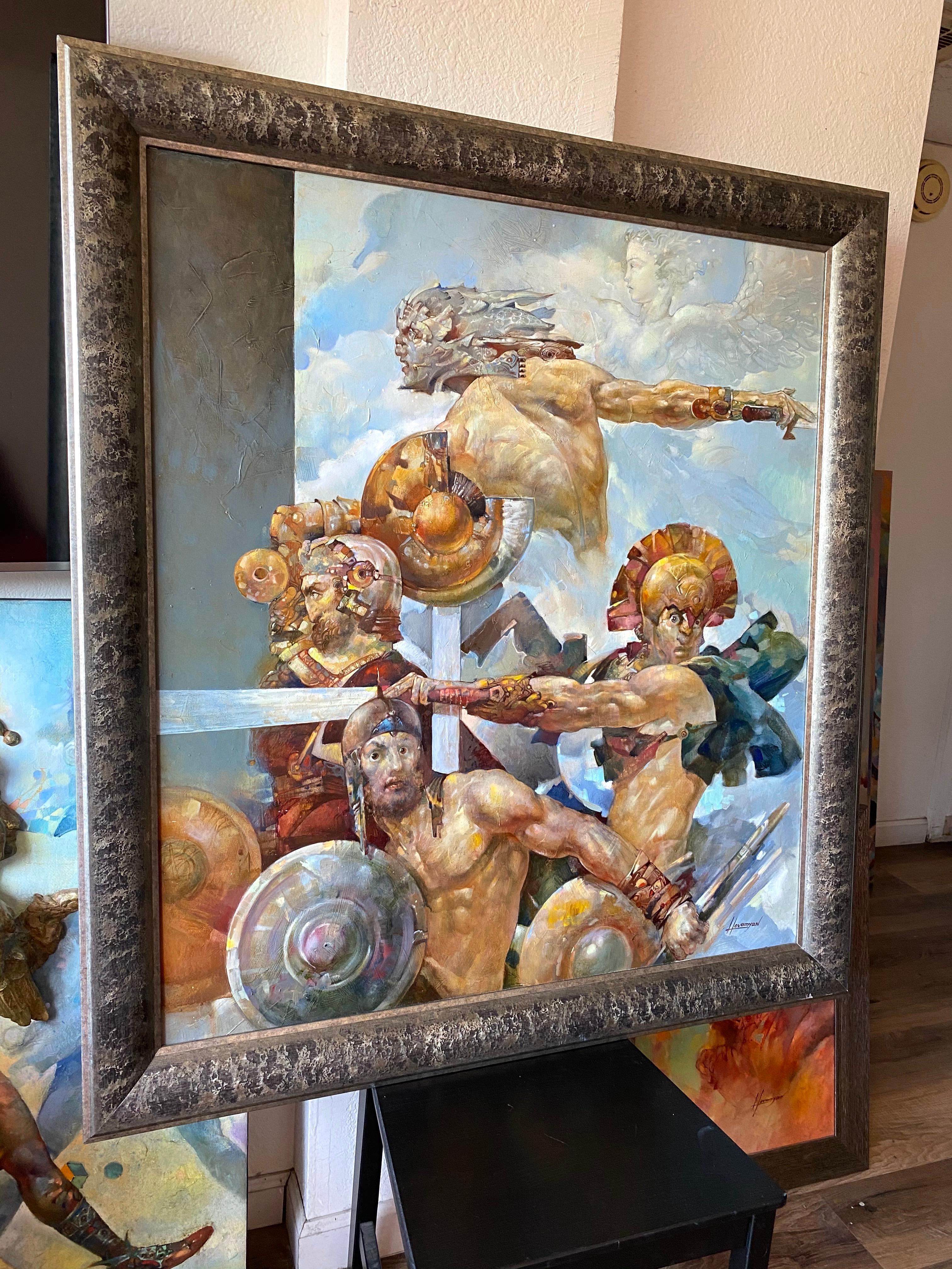 Artista: Tigran Hovumyan
Opera: Pittura a olio originale, opera d'arte fatta a mano, pezzo unico
Mezzo: Olio su tela
Anno: 2018
Stile: Surrealismo,
Oggetto: Lotta tra Butler,
Dimensioni: 35,5
