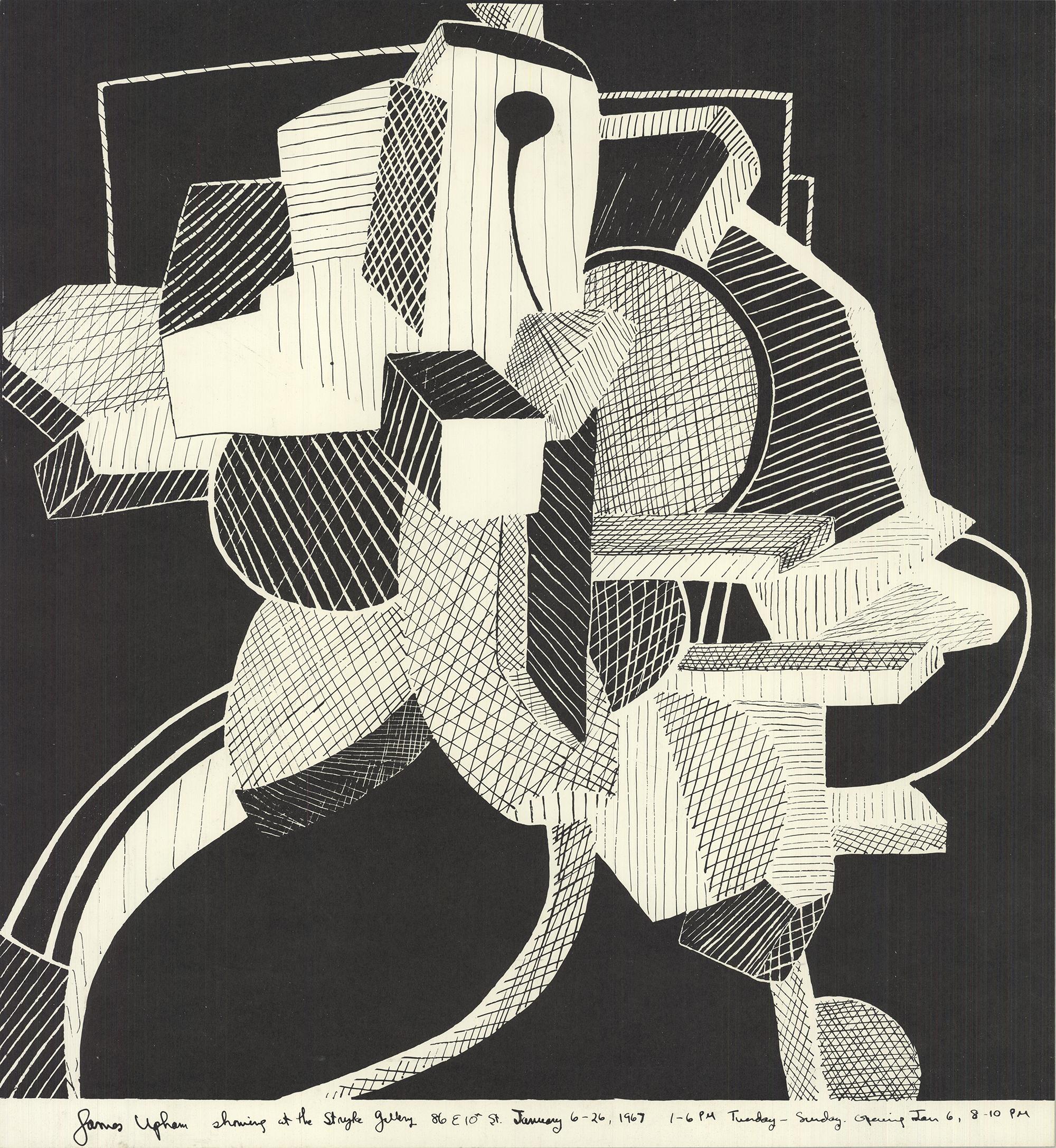 James Upham Abstract Print - Untitled