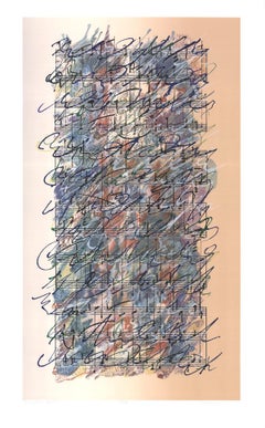 Marcus Uzilevsky-Springtime Sonata-39.75" x 24.5"-Serigraph-Expressionism