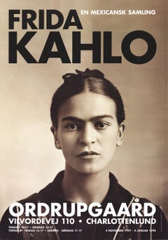 Guillermo Kahlo-Frida Kahlo (1932)-39.25" x 27.5" Exhibition Poster