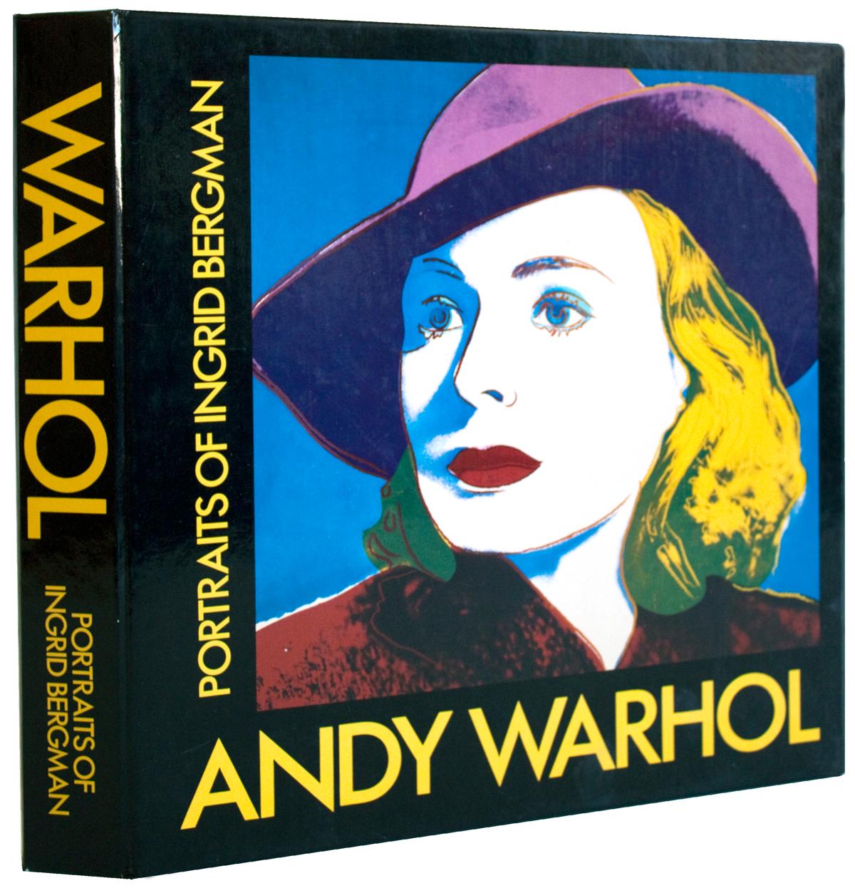 Andy Warhol: Portraits of Ingrid Bergman- Vintage Art Book