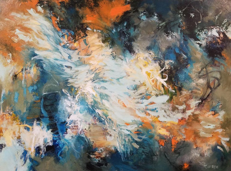 Laurie Barmore Like A River Let It Flow Through You Abstract