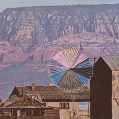 Like Never Before- Vintage Landscape Image of Town in Plateau Valley 