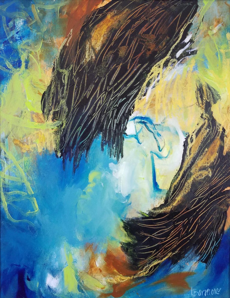 Laurie Barmore Sheltering 11 Abstract Expressionist Painting