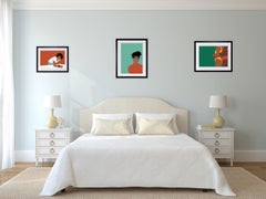 Love - Ungerahmter farbenfroher Druck von Frauen / Lesbian / Sisterhood / Women of Color