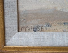 Figures With Cabanas at the Beach