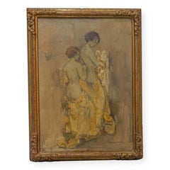 French Impressionist Posing Female Nudes 