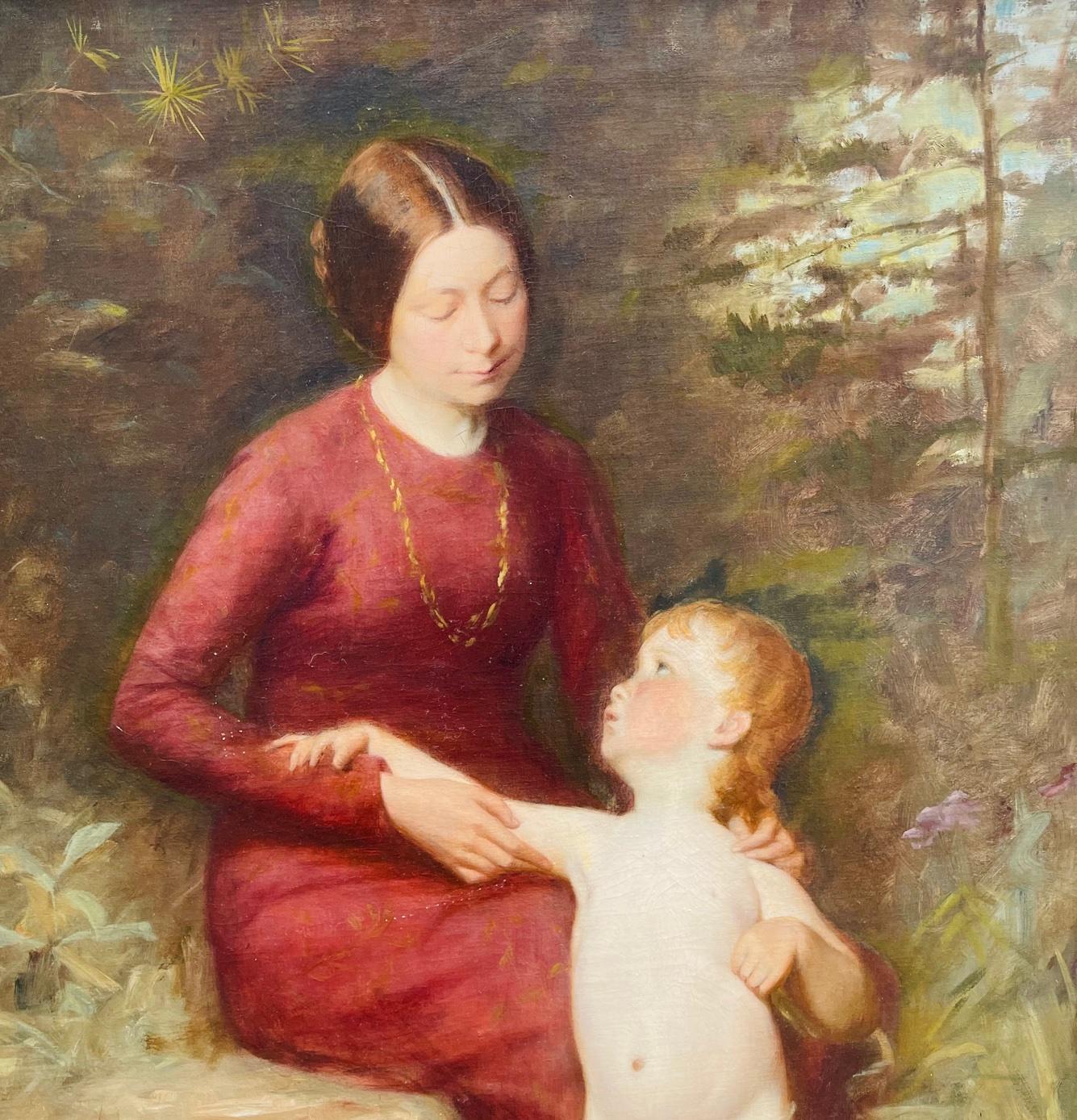 Henry Oliver Walker (1843 - 1929)
Dated 1892
Oil on canvas
Bouguereau School

32