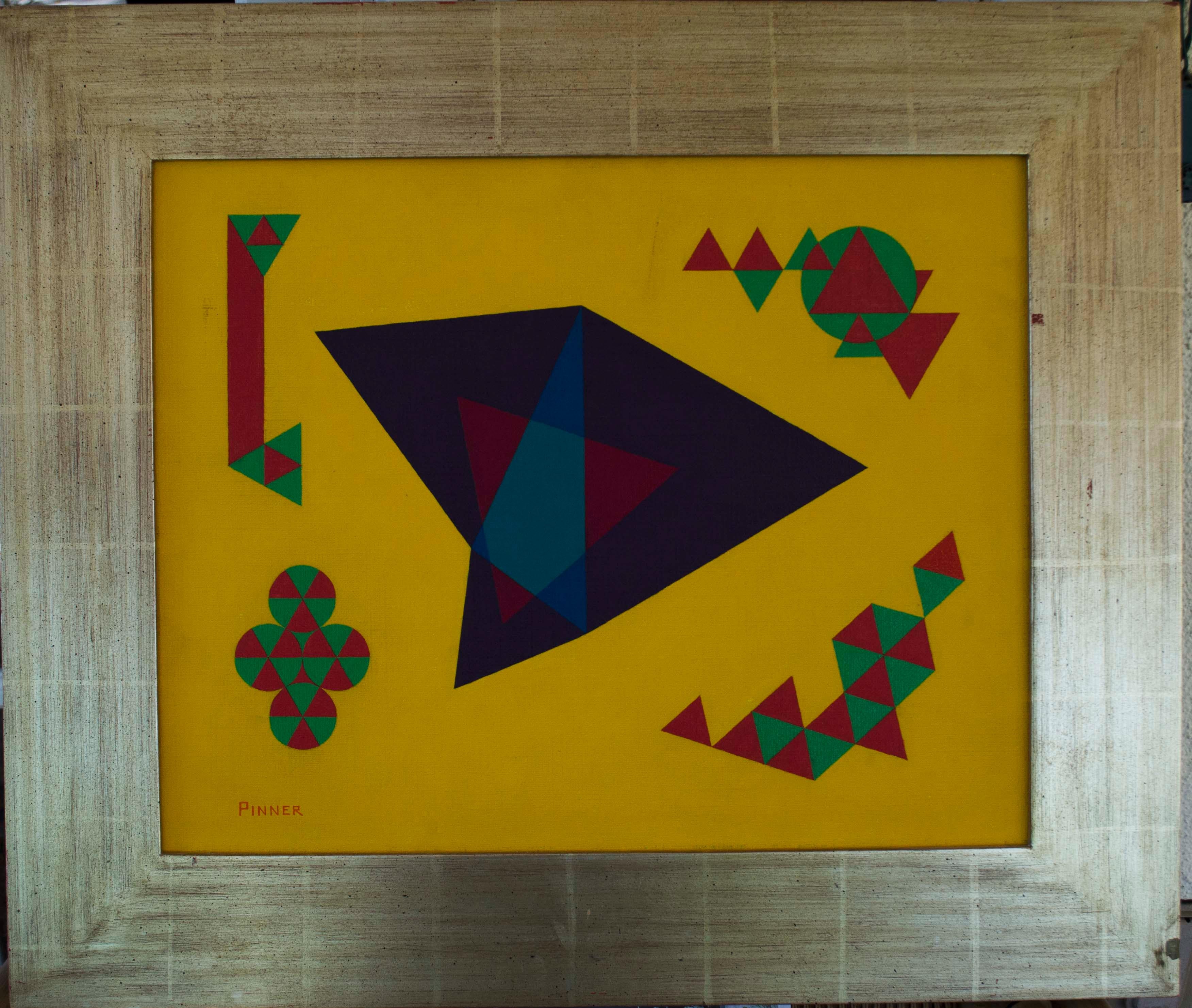 Equilateral  Variations - Painting by Philip Pinner