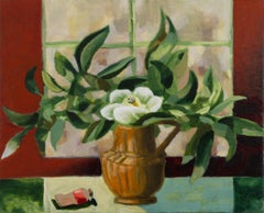 "Magnolia" Still life Oil painting on canvas by Nils Benson 2019