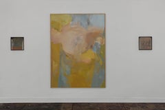 "Tomba" abstract landscape painting, oil on canvas by Skylar Hughes