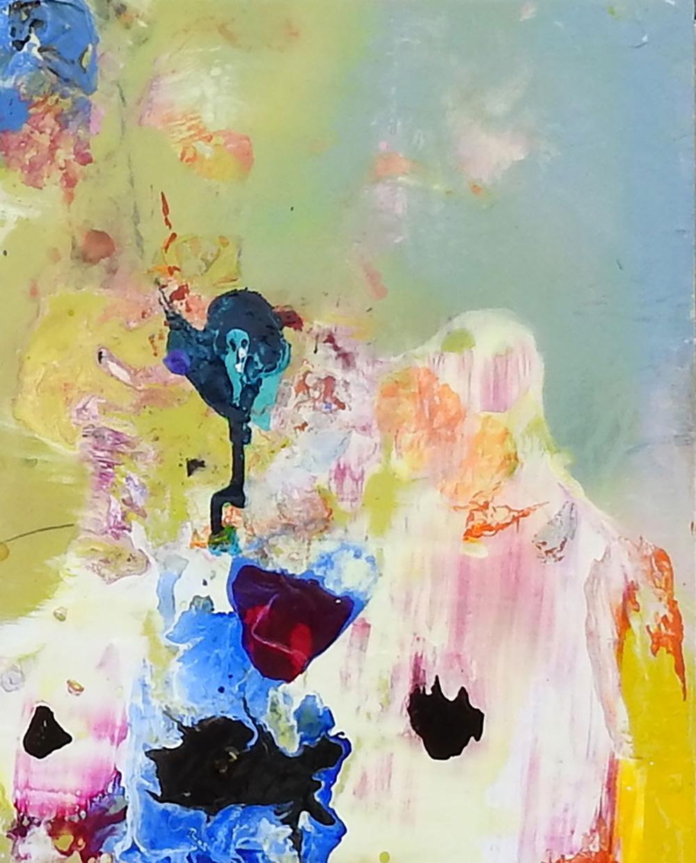 «Divine Garden Series #285 », Mark Whitmarsh, Contemporary Yellow Flowers, 24x24 en vente 3