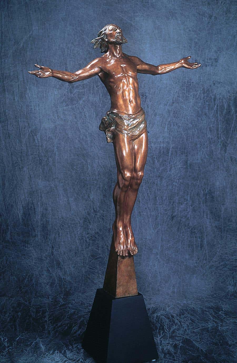Frederick Hart "Christ Rising", Frederick Hart, Bronze Figurative